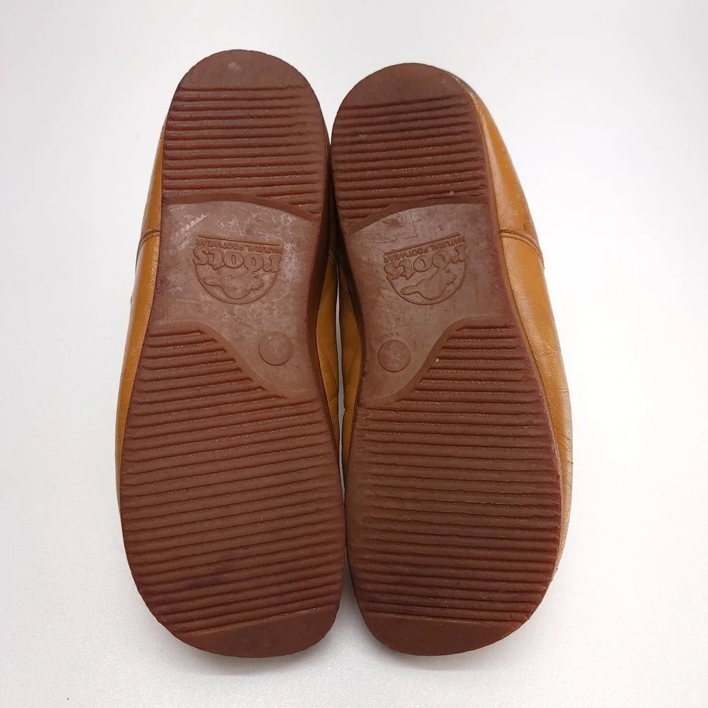 Vintage Roots Men's Leather Shoes Boots‎ 10.5 M Natural Footwear Whiskey Brown